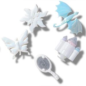 Crocs Jibbitz Boys & Girls Shoe Charms 5 Pack Magic Fantasy